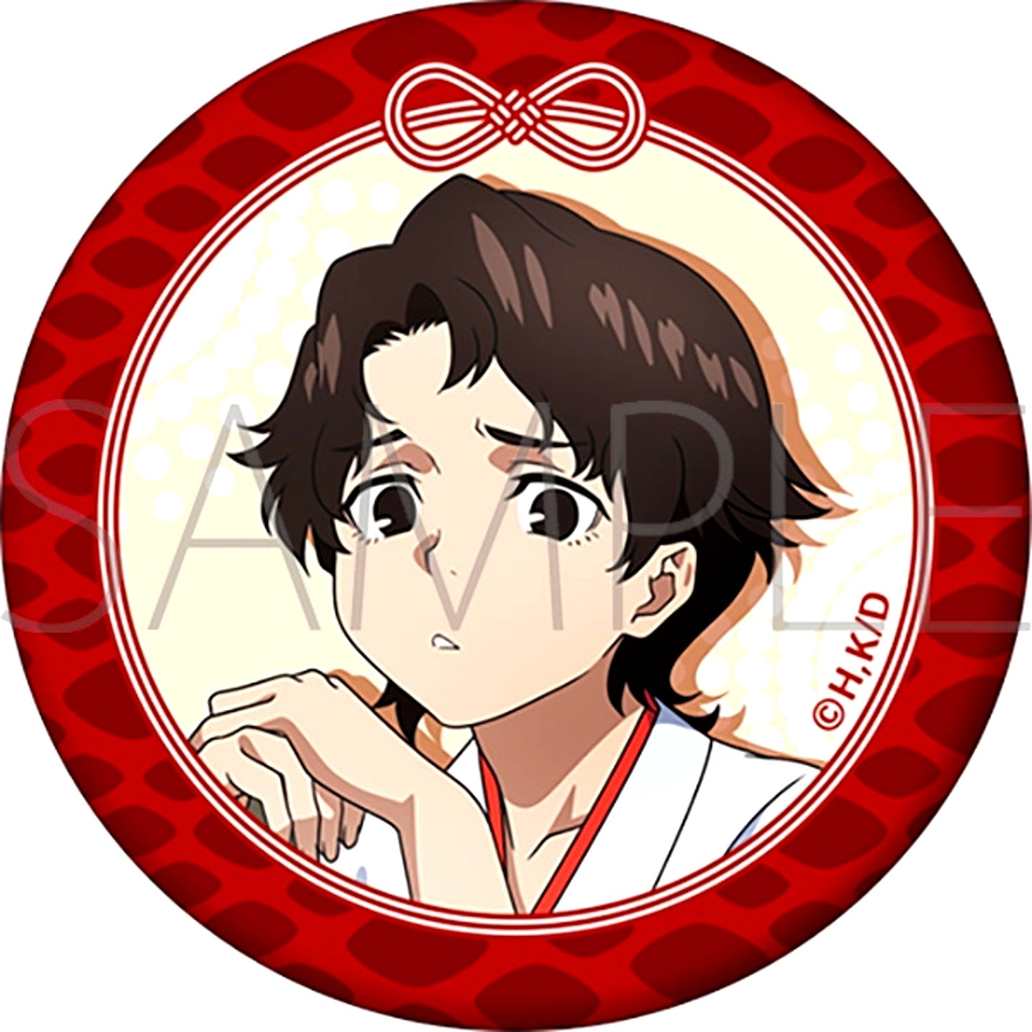 Reiwa no Dara-san Can Badge / Hinata Misogiya [NEW]