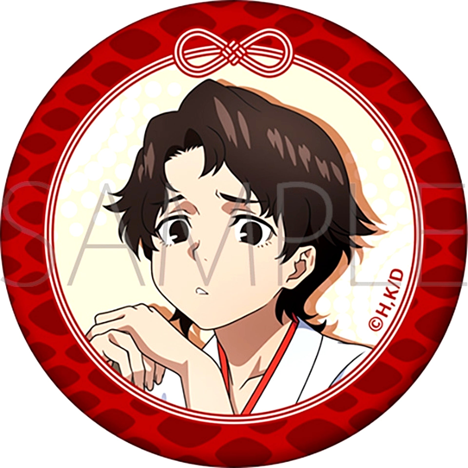 Reiwa no Dara-san Can Badge / Hinata Misogiya [NEW]