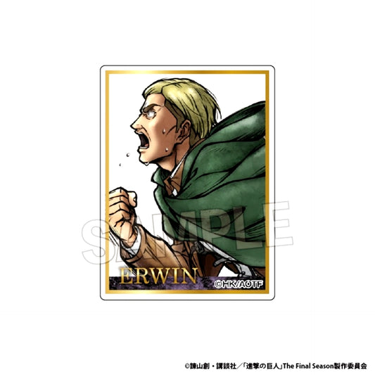 Attack on Titan Enraged!! Tsumikoma Large Erwin Magnet [NEW]