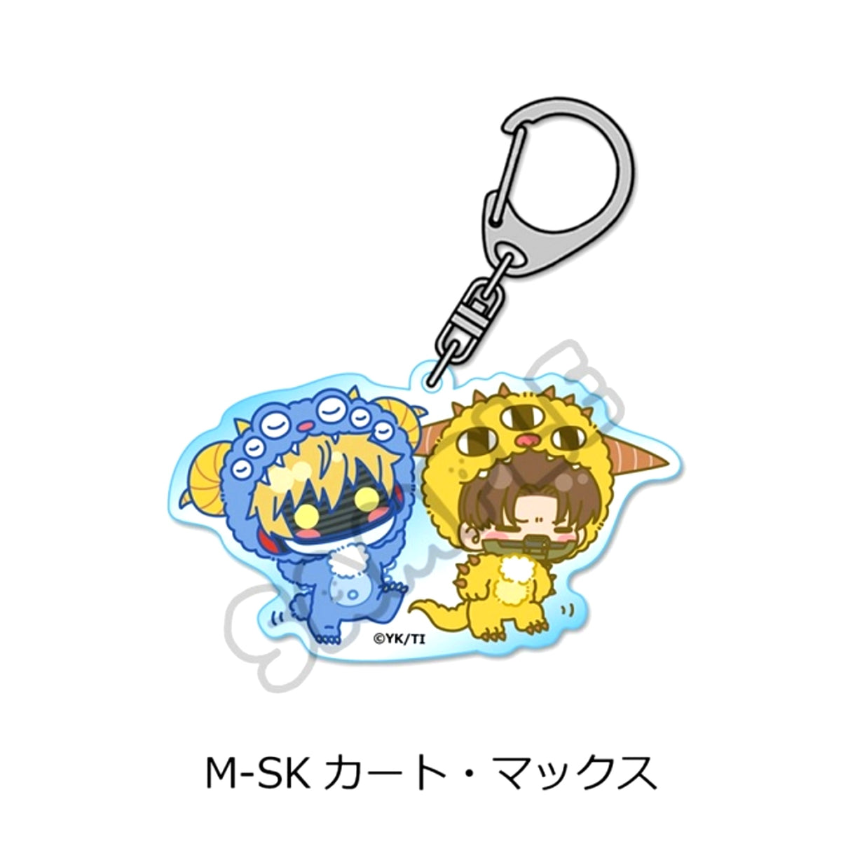 Anime "Galaxy Express Milky Subway" Acrylic Keychain (mochocho Vol.2) M-SK (Kurt / Max) [NEW]