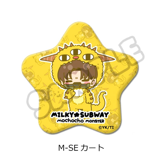 Anime Galaxy Express Milky Subway Star-Shaped Can Badge (mochocho Vol.2) M-SE (Kurt) [NEW]