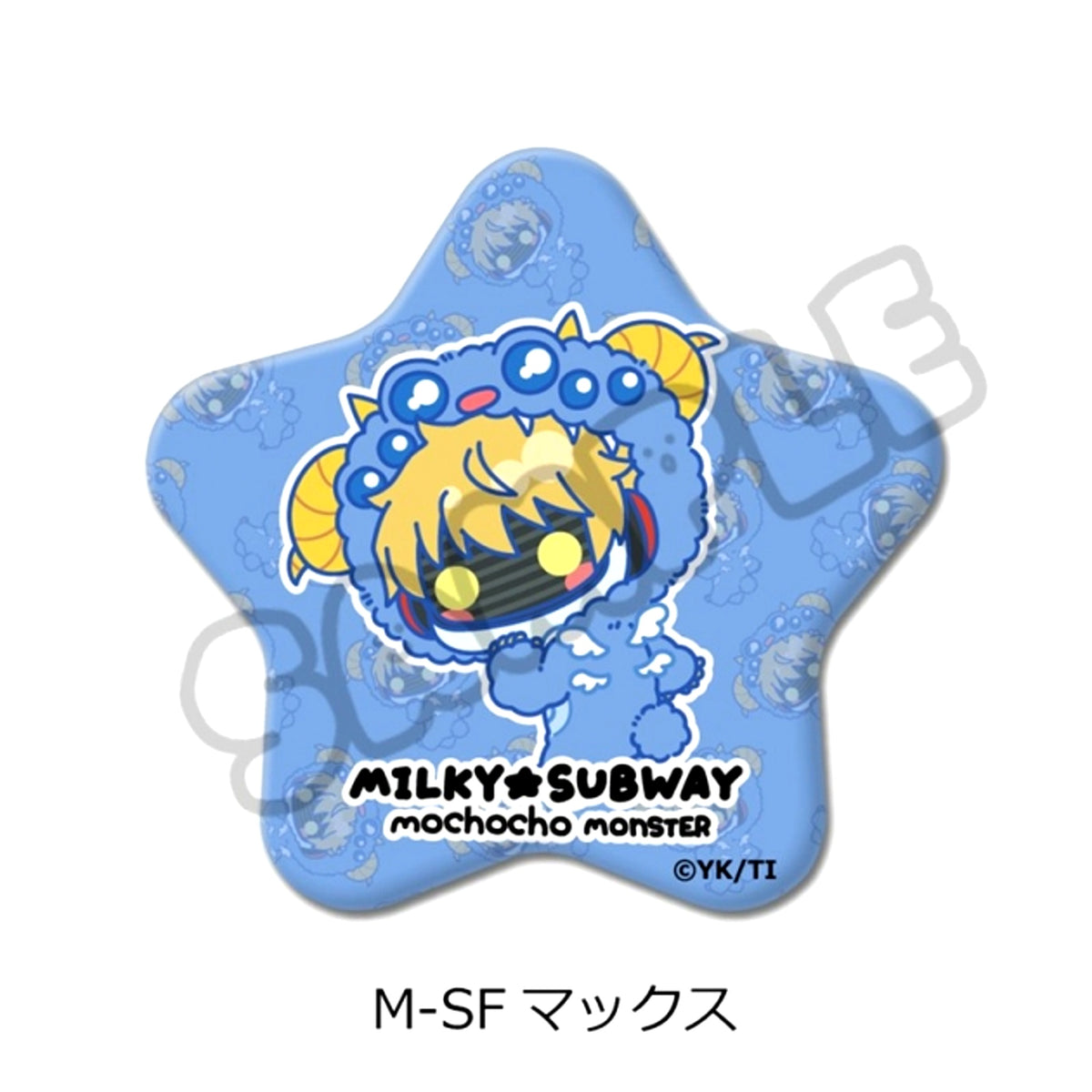Galaxy Express Milky Subway Anime Star-Shaped Can Badge (mochocho Vol.2) M-SF (Max) [NEW]