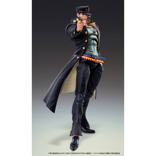 Super Image Movable Anime JoJo's Bizarre Adventure: Stardust Crusaders Jotaro Kujo Ver.2 Action Figure [NEW]