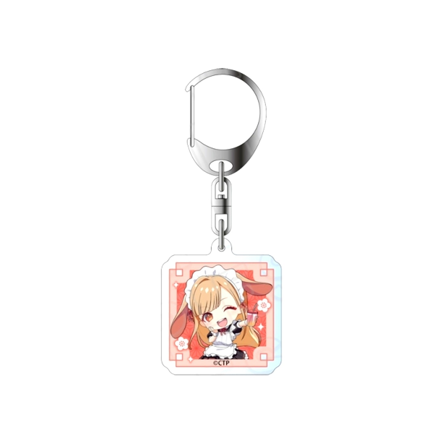 Cosmic Princess Kaguya! Acrylic Keychain Kaguya Cafe ver. [NEW]