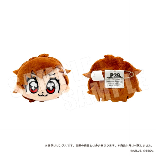 Persona Series P30th Protagonist x Bkub Plush Badge 05. P3P (General Sale) [NEW]