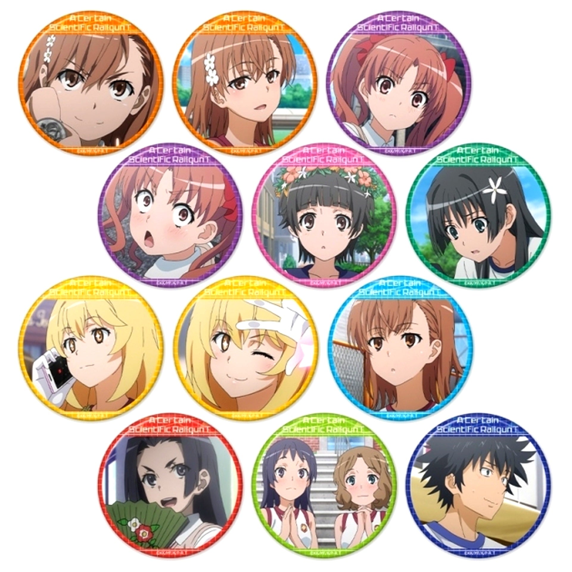A Certain Scientific Railgun T Random Button Goods - Bache Resale [NEW]