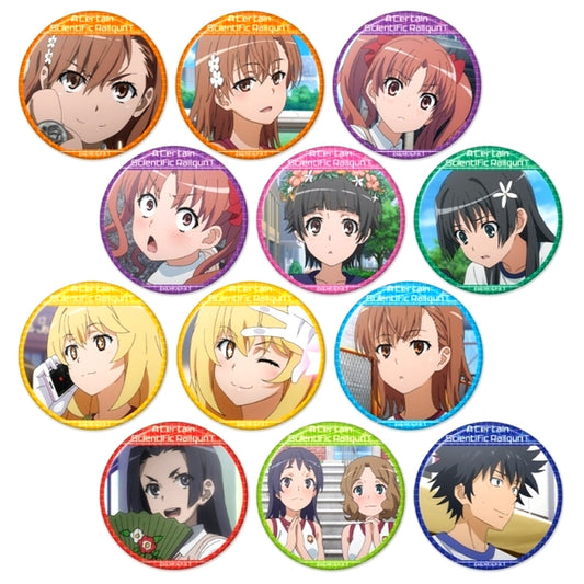 A Certain Scientific Railgun T Random Button Goods - Badge Resale [NEW]