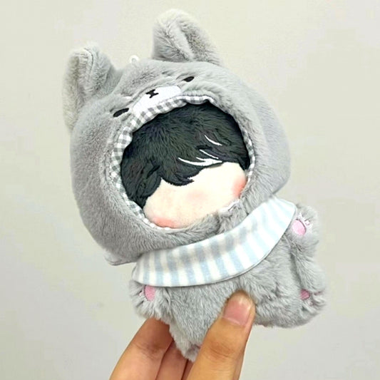 Non-Character Original Animal Kigurumi with Bib for Plush Wolf for 10cm (G.triGer) [NEW]