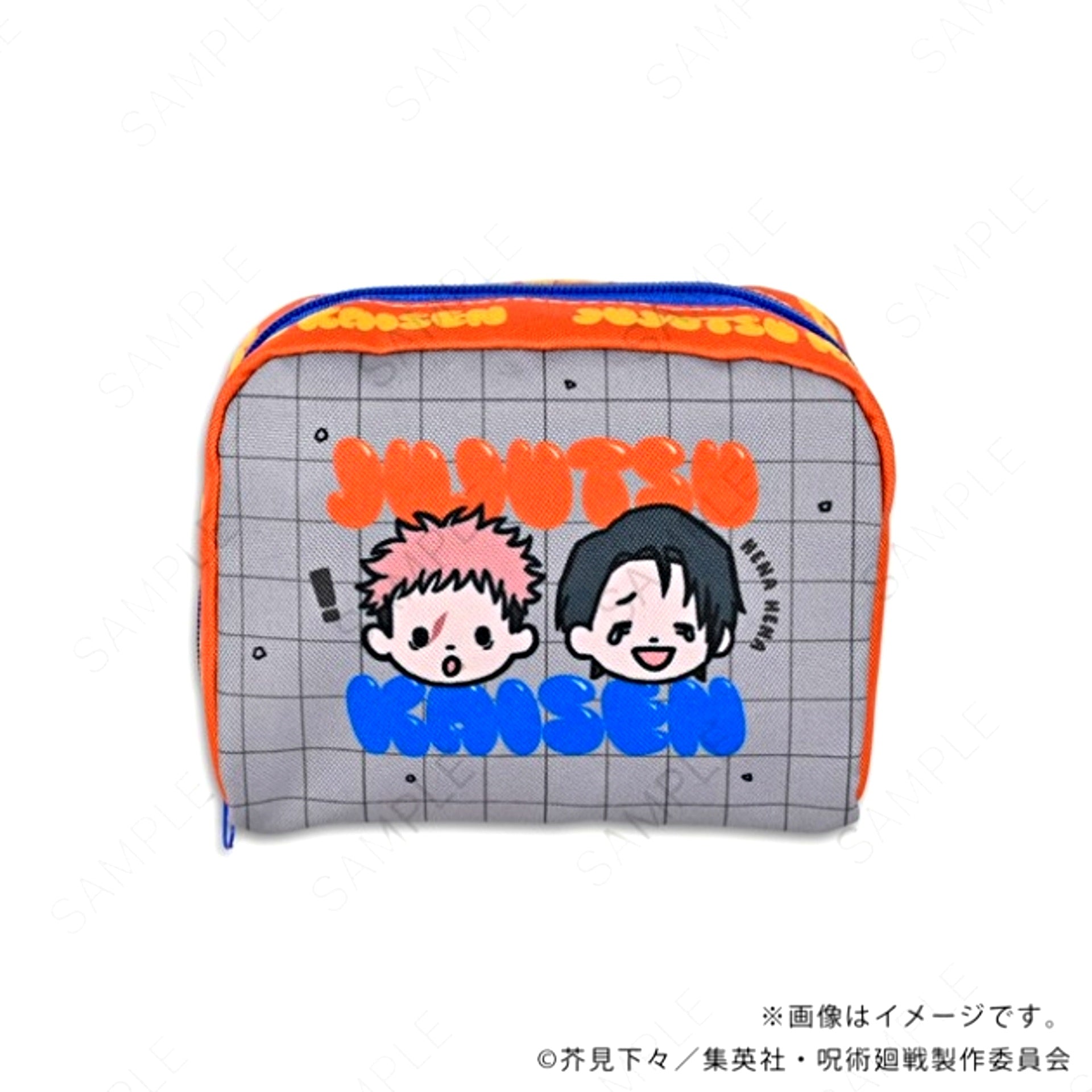 Jujutsu Kaisen Bee's Knees Box Pouch A (Itadori, Fushiguro, Okkotsu, Choso) [NEW]
