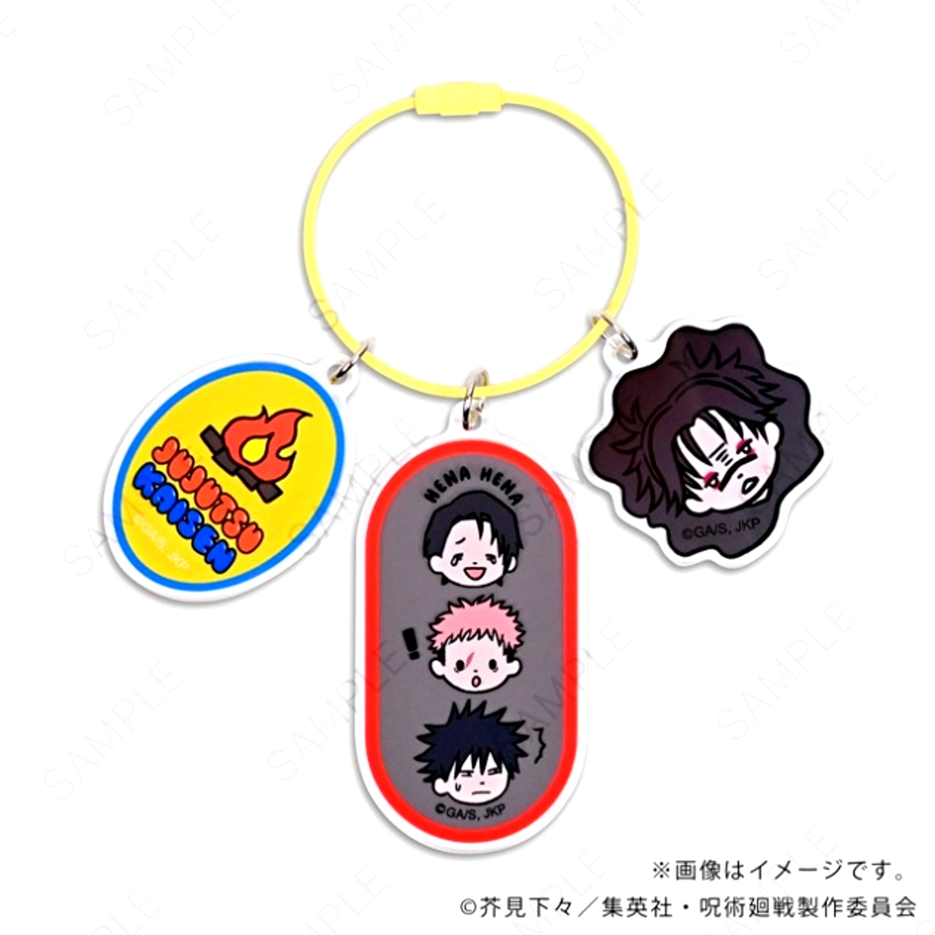 Jujutsu Kaisen Bee's Knees Acrylic Keychain A (Itadori, Fushiguro, Okkotsu, Choso) [NEW]