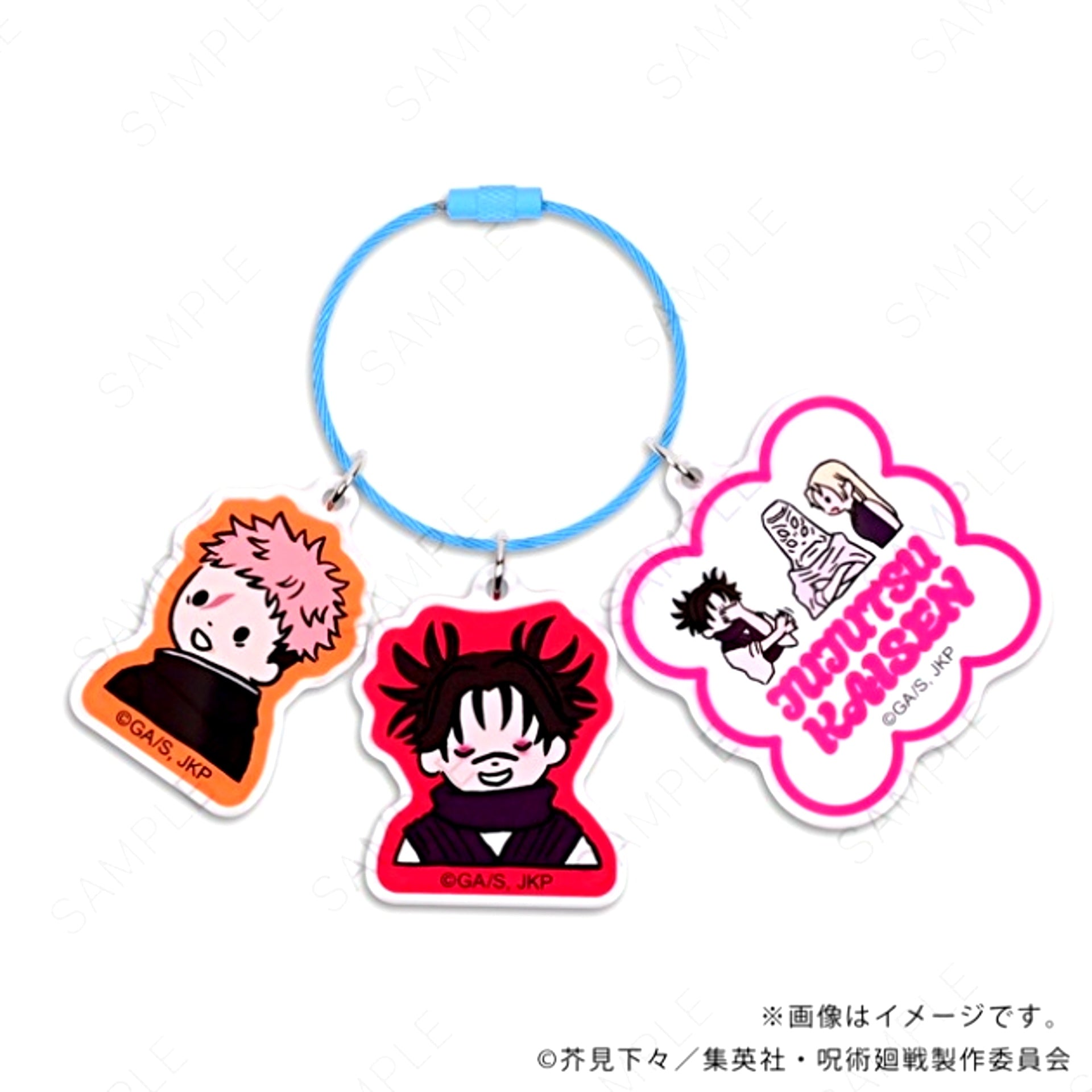 Jujutsu Kaisen Bee's Knees Acrylic Keychain C (Itadori, Choso, Tsukumo, Tengen) [NEW]
