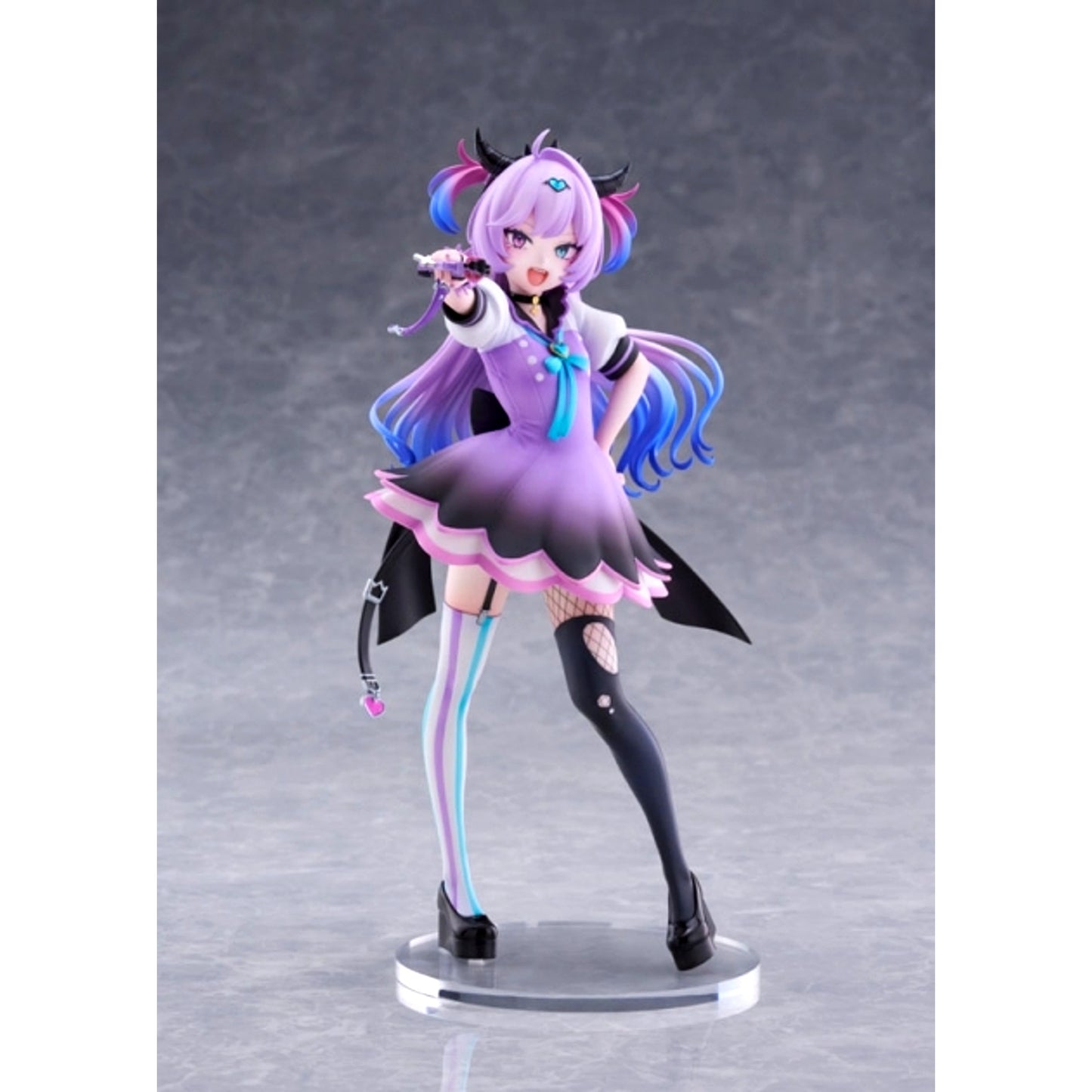 TV Anime NEEDY GIRL OVERDOSE Purple Lollipop 1/7 Complete Figure [NEW]