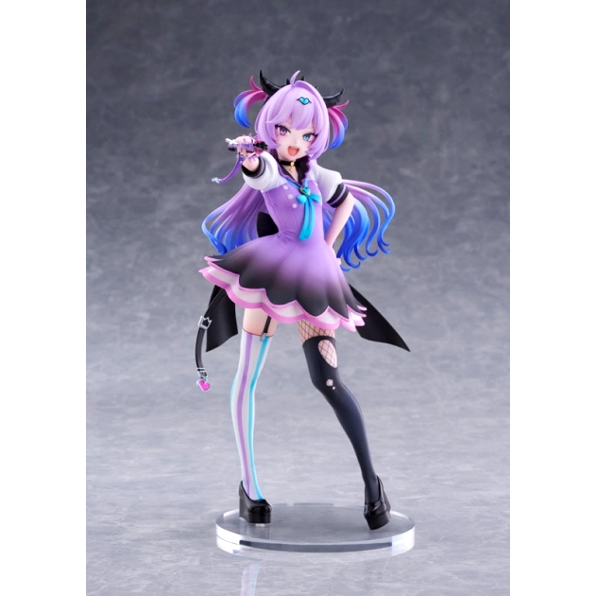 TV Anime NEEDY GIRL OVERDOSE Purple Lollipop 1/7 Complete Figure [NEW]
