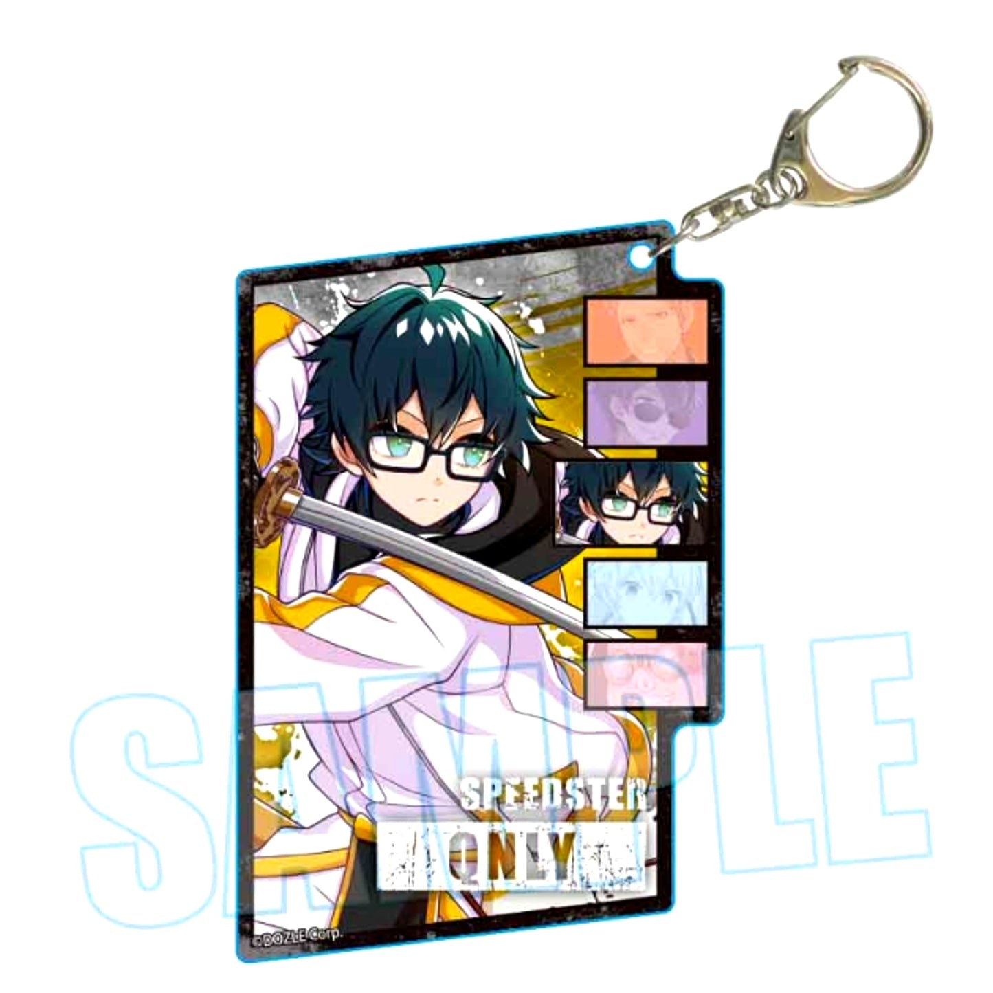 Dozle Corp. Slightly Big Acrylic Keychain Qnly (Dozle Corp. Battle Mode) [NEW]