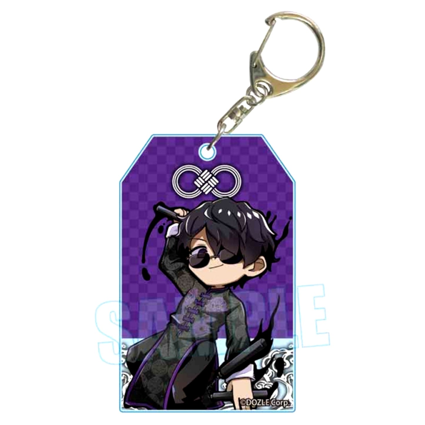 Dozle Corp. Acrylic Omamori Charm Keychain Bonjyuru (Dozle Corp. Battle Mode -EXTRA-) [NEW]