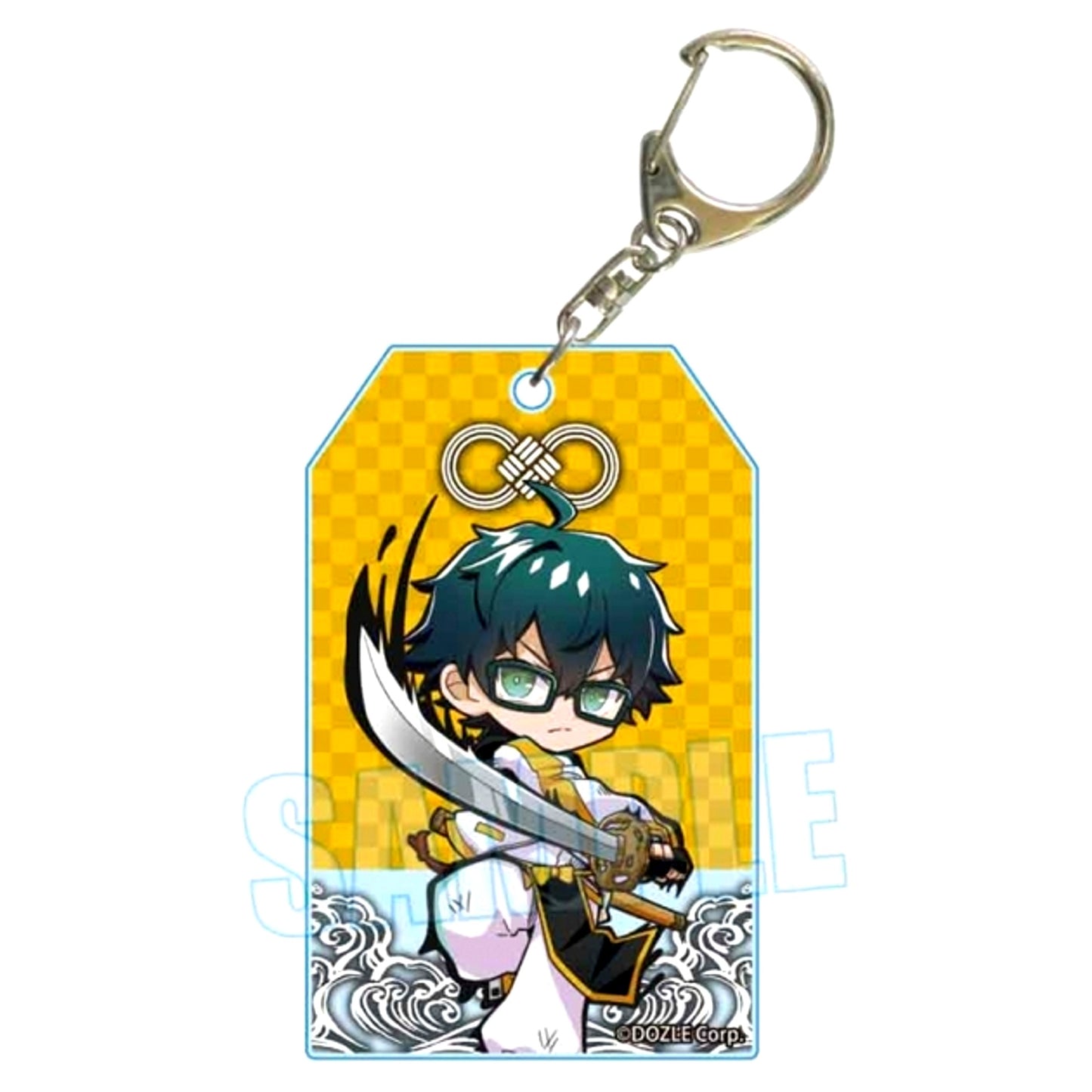 Dozle Corp. Acrylic Omamori Charm Keychain Qnly (Dozle Corp. Battle Mode -EXTRA-) [NEW]