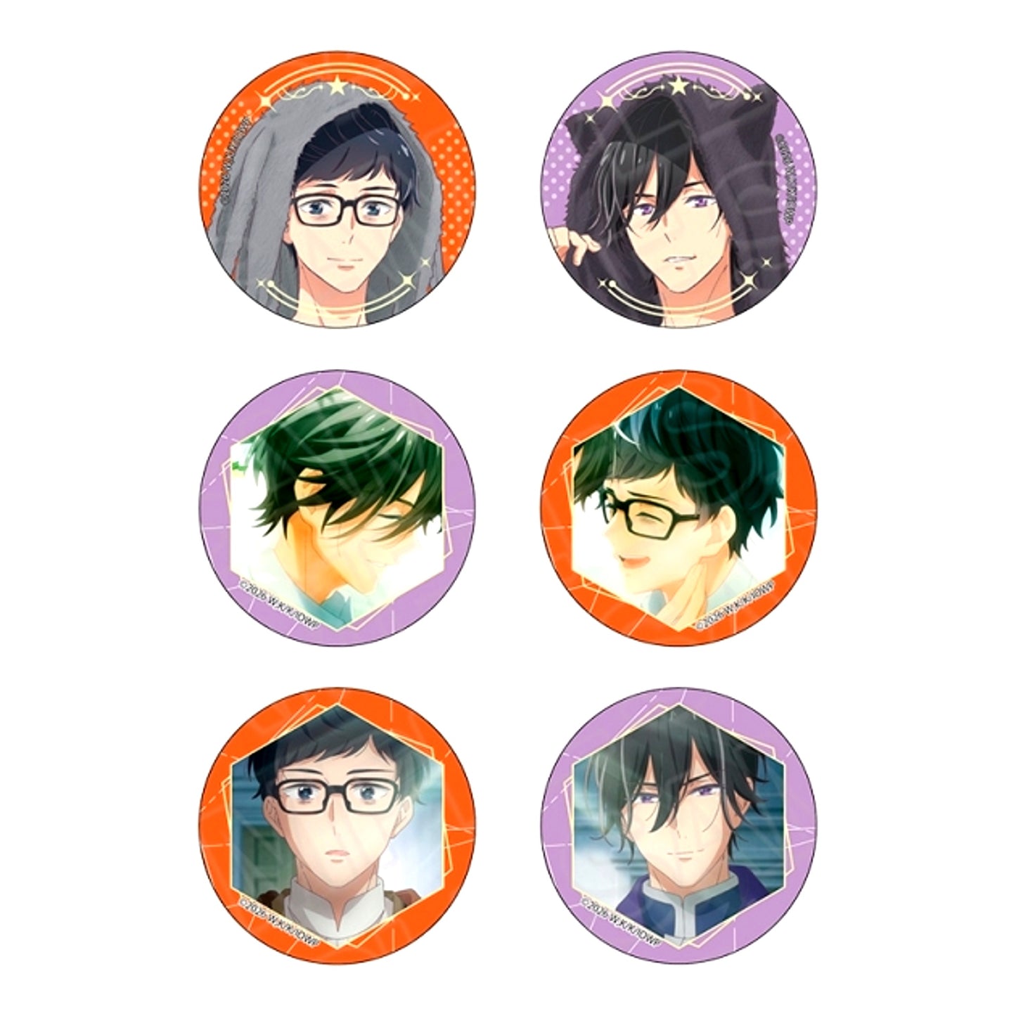 TV Anime The Other World's Books Depend on the Bean Counter Can Badge (Random) [NEW]