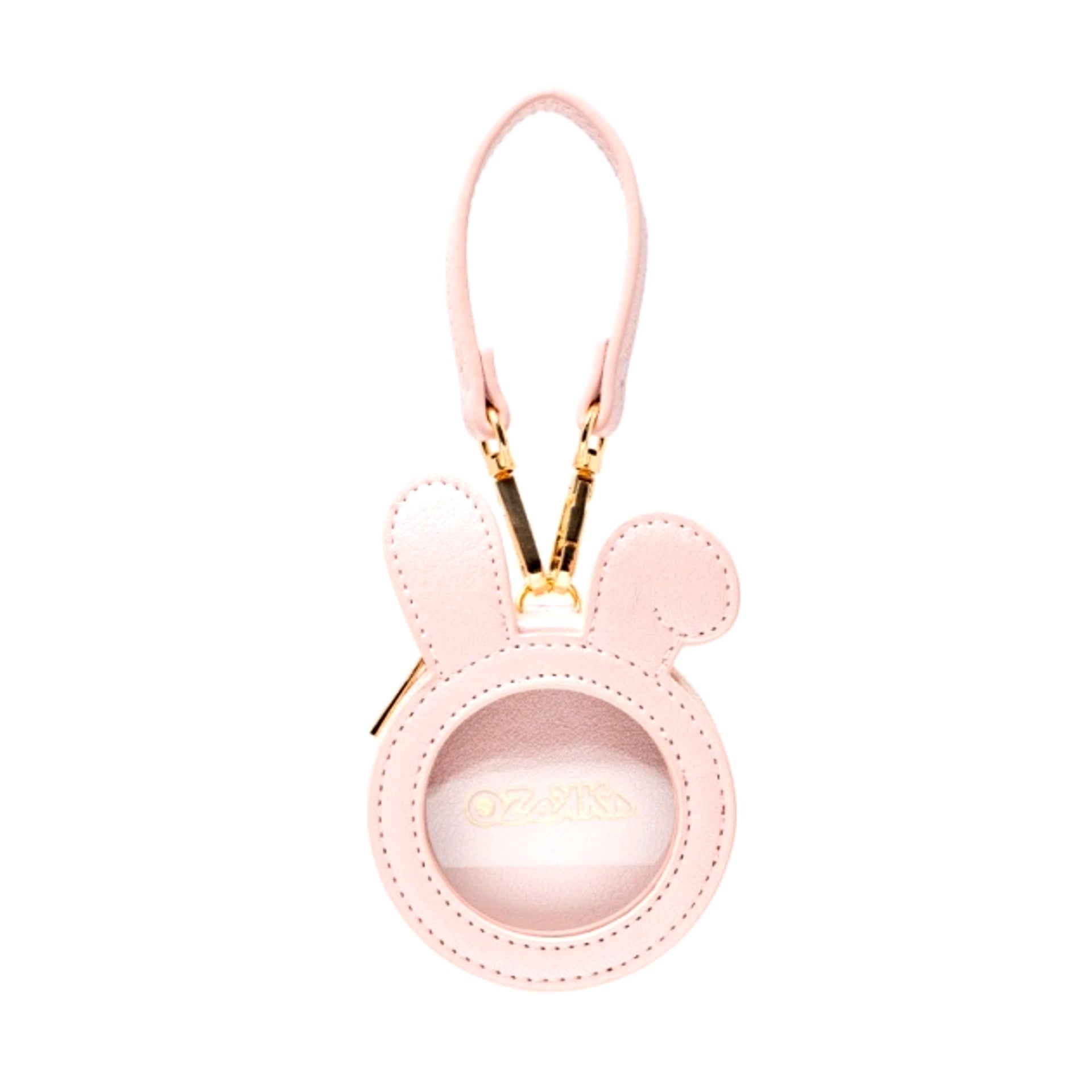 OZaKKa Bunny Ear Can Badge Case Shell Pink [NEW]