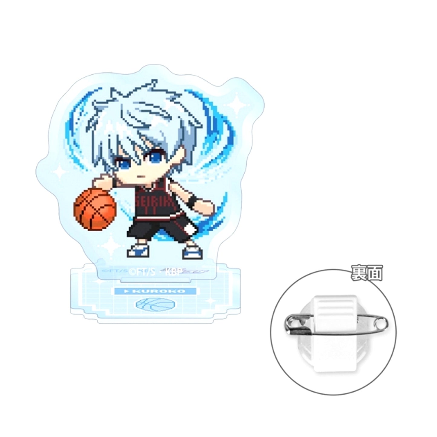 Kuroko's Basketball Tetsuya Kuroko DOT DOT Acrylic Stand Multi Button Goods - Bache [NEW]