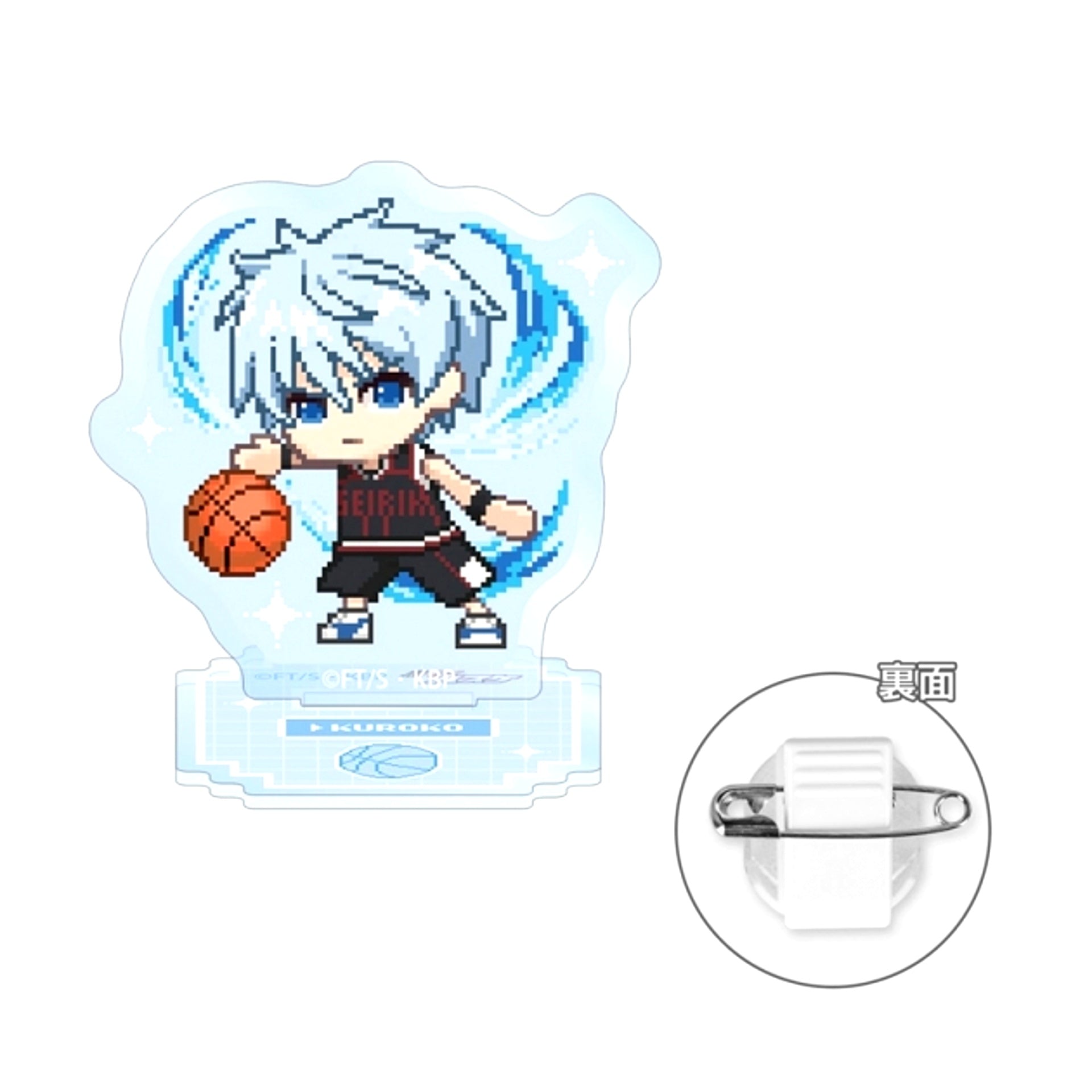 Kuroko's Basketball Tetsuya Kuroko DOT DOT Acrylic Stand Multi Button Goods - Bache [NEW]