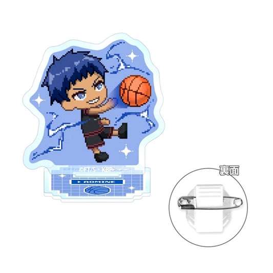 Kuroko's Basketball Aomine Daiki DOT DOT Acrylic Stand Multi Button Goods - Badge [NEW]