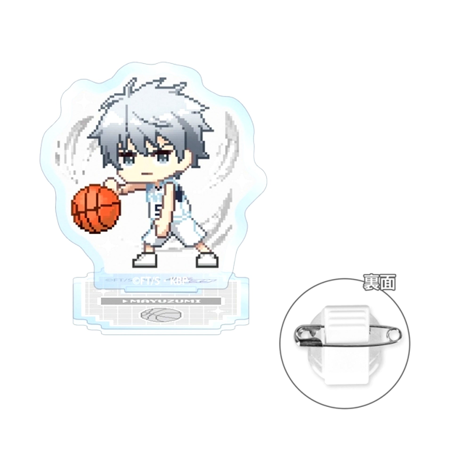 Kuroko's Basketball Chihiro Mayuzumi DOT DOT Acrylic Stand Multi Badge [NEW]