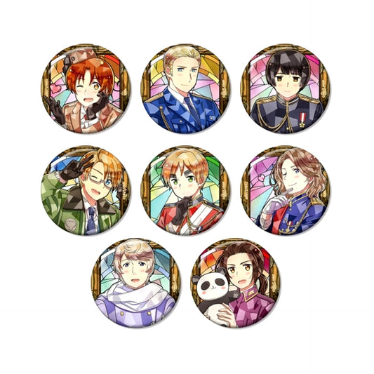 Anime Hetalia World Stars Trading Aure Glass Button Goods - Bache [NEW]