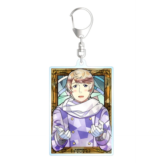 Anime Hetalia World Stars Russia Aure Glass Acrylic Keychain Goods - Keychain [NEW]