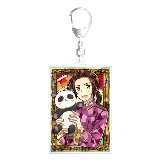 Anime Hetalia World Stars China Aure Glass Acrylic Keychain Goods - Keychain [NEW]