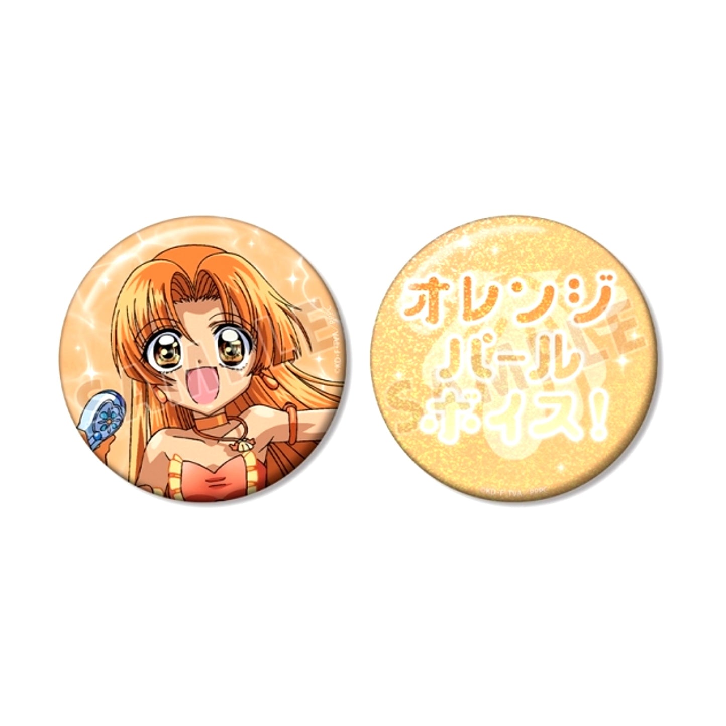 Anime Mermaid Melody Pichi Pichi Pitch Seira 75mm Oshigoto Can Badge Set [NEW]