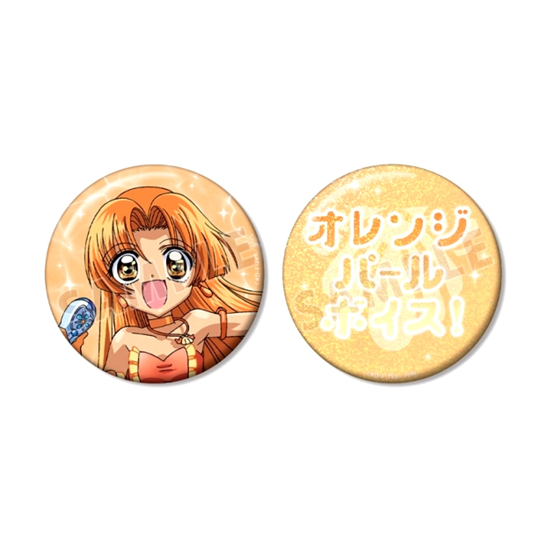 Anime Mermaid Melody Pichi Pichi Pitch Seira 75mm Oshigoto Can Badge Set [NEW]