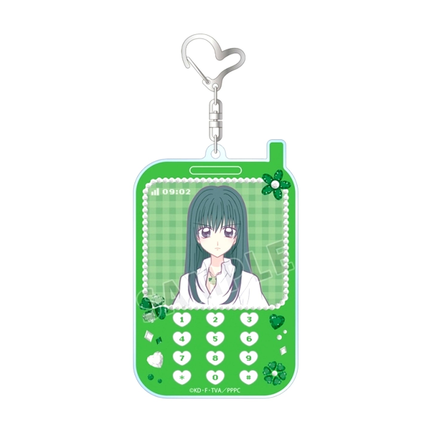 Anime "Mermaid Melody Pichi Pichi Pitch" Rina Toin BIG Acrylic Keychain [NEW]