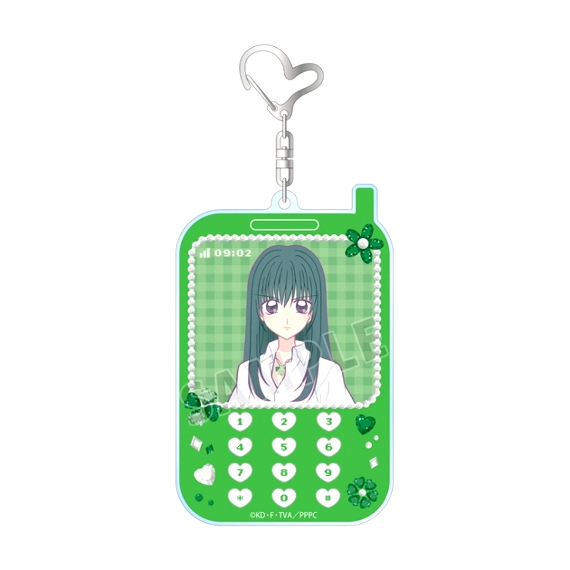 Anime "Mermaid Melody Pichi Pichi Pitch" Rina Toin BIG Acrylic Keychain [NEW]