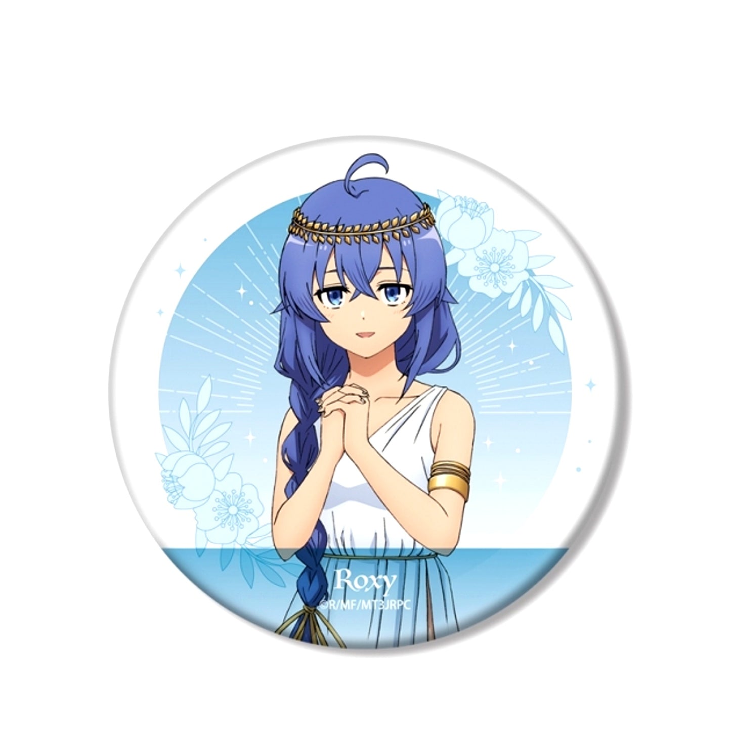 Anime Mushoku Tensei III: Jobless Reincarnation Newly Drawn Roxy Goddess ver. BIG Can Badge (Animate Advance Sale) [NEW]