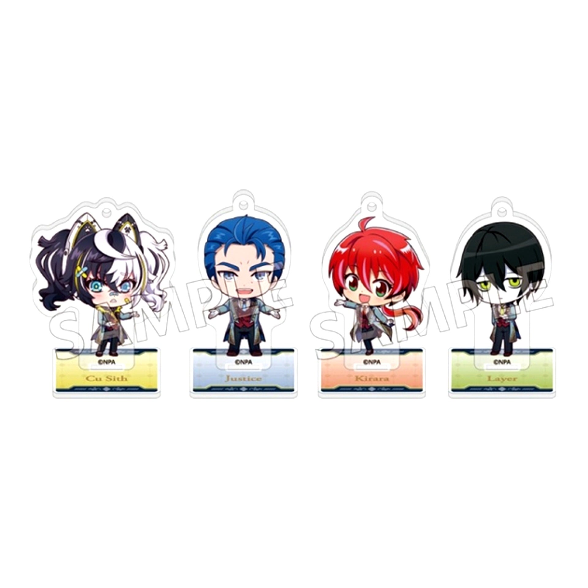 #COMPASS Combat Providence Analysis System Mini Acrylic Stand Keychain [NEW]