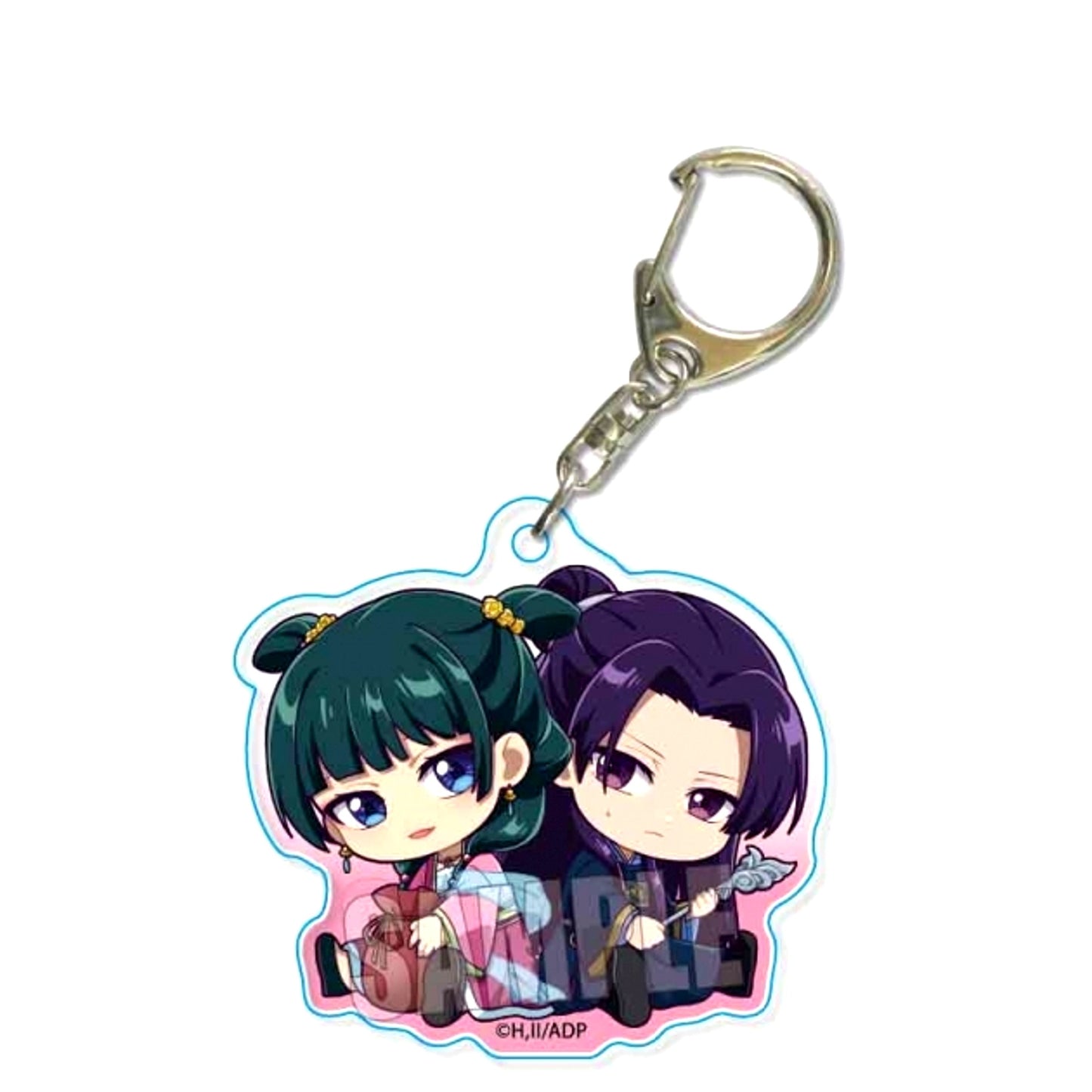The Apothecary Diaries Gyugyutto Acrylic Keychain Maomao & Jinshi Goods - Keychain Resale [NEW]