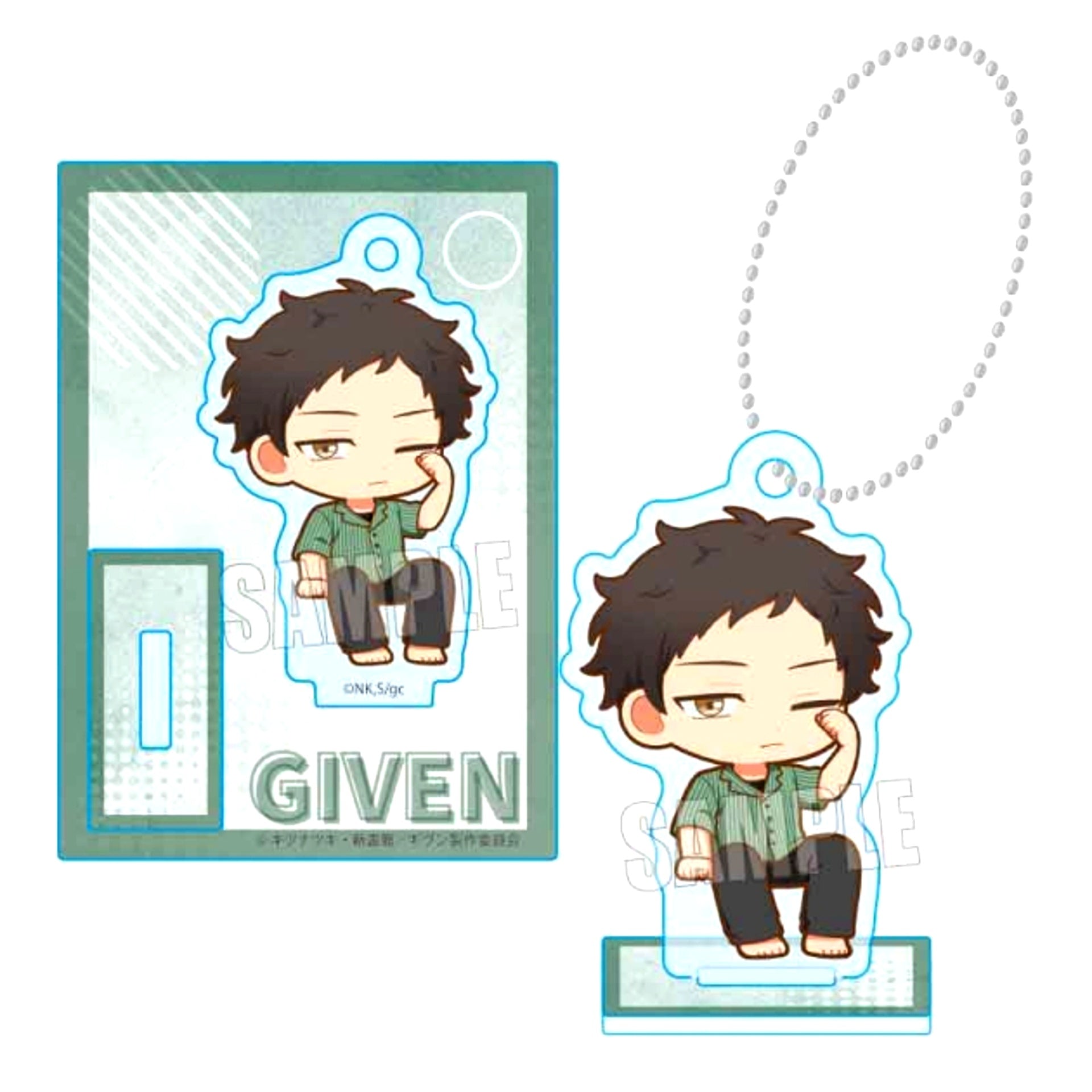 Given the Movie: To the Sea Stand Keychain Genjun Yagi (Morning) (Animate Advance Sale) [NEW]