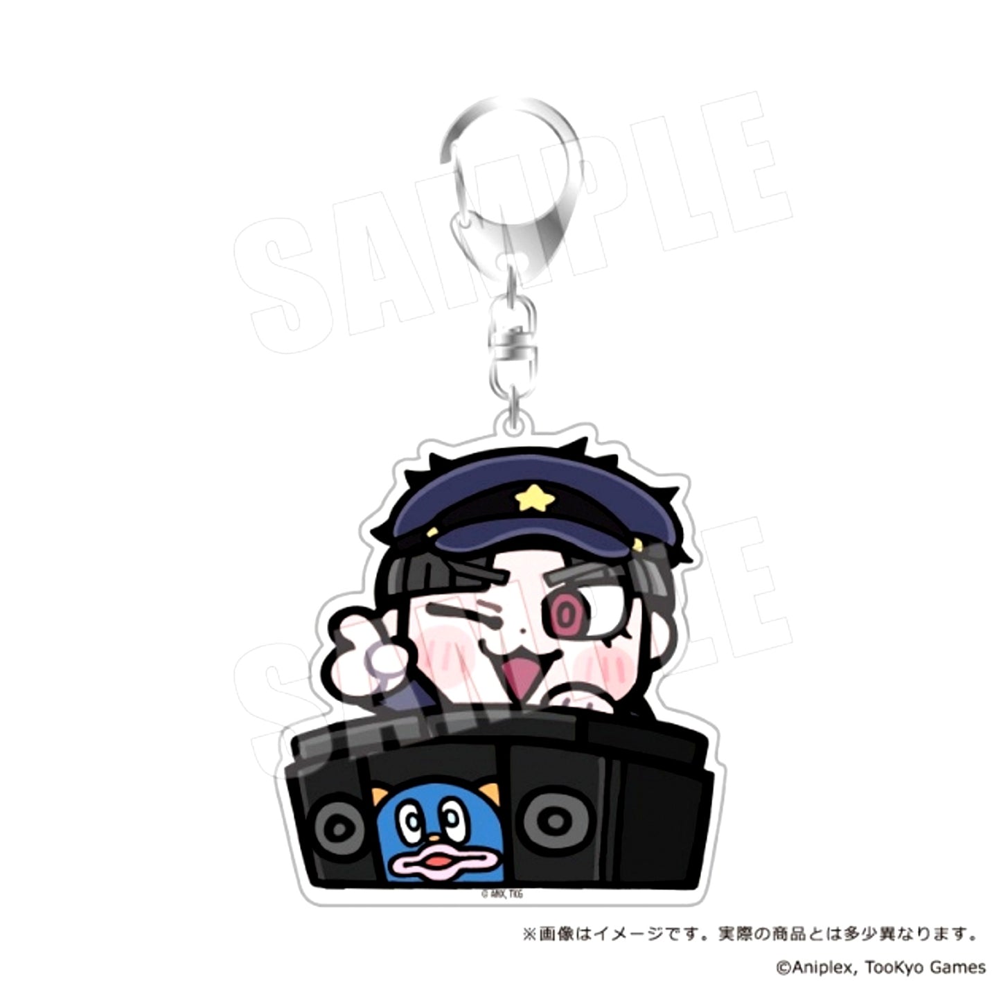 HUNDRED LINE -Last Defense Academy- x Bkub Large Acrylic Keychain 05. Gaku Maruko [NEW]