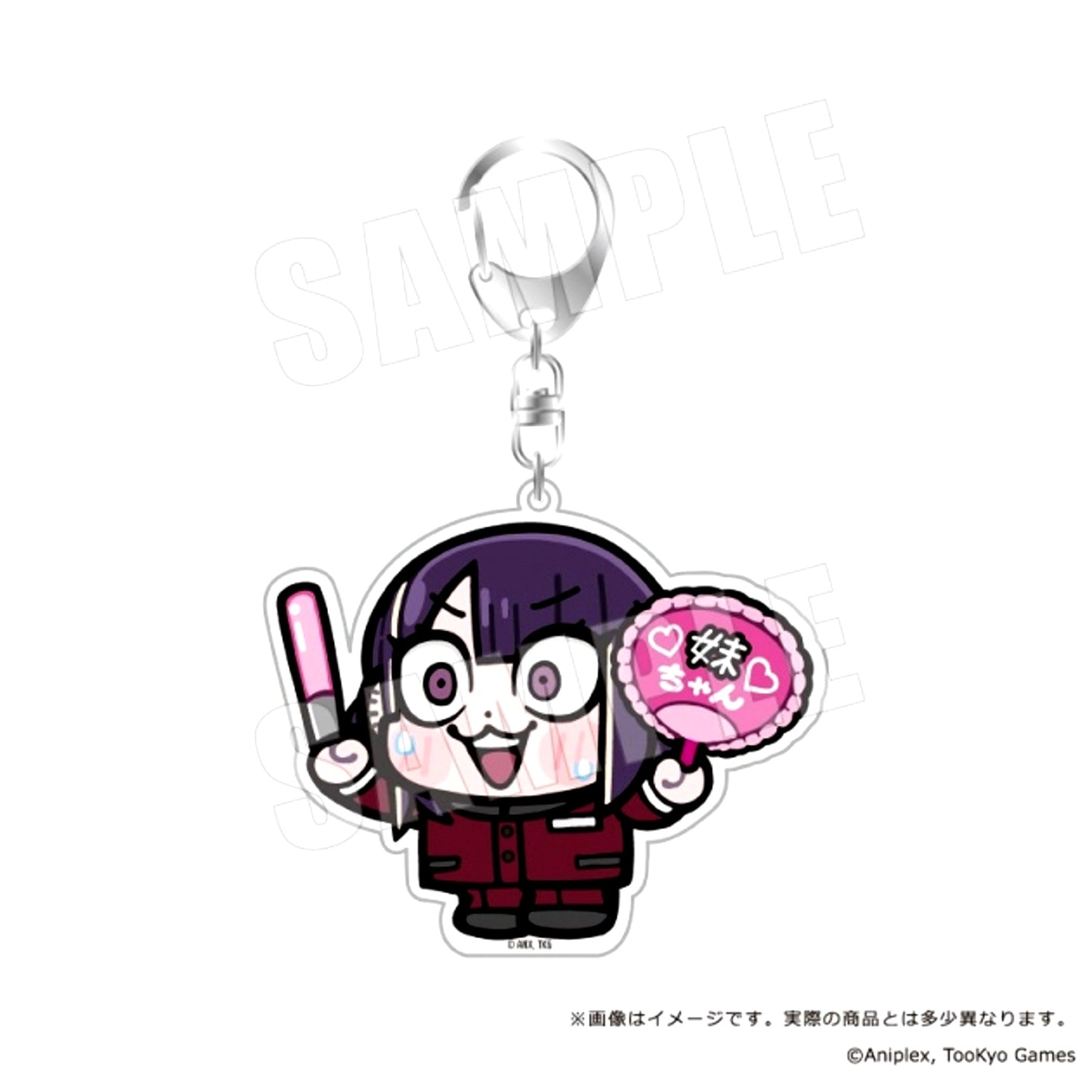 The Hundred Line -Last Defense Academy- x Bkub Large Acrylic Keychain 06. Ima Tsukumo [NEW]