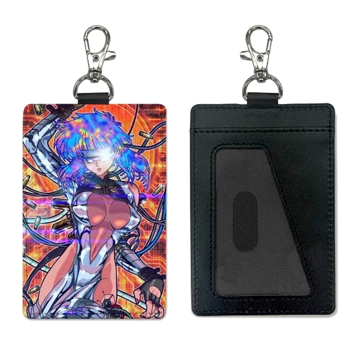 The Ghost in the Shell TGITS Motoko Kusanagi Pass Case (with Snap Hook) [NEW]