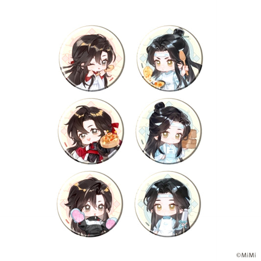Epic Fantasy Radio Drama The Master of Diabolism Can Badge 06 / Blind (All 6 Types) (Mini Character Illustration) [NEW]