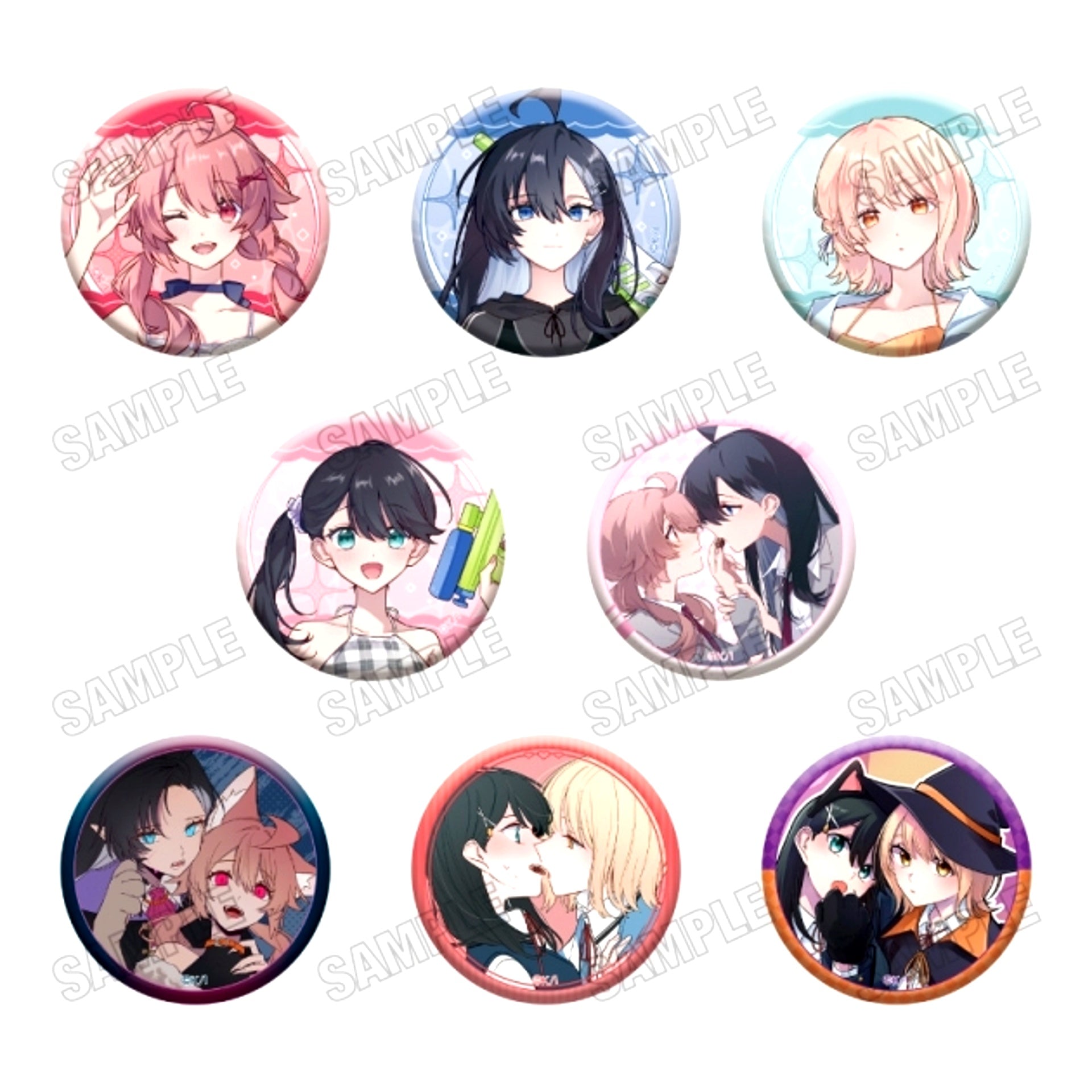 A Song for You to Howl & Can't Defy the Lonely Girl Can Badge Collection [NEW]