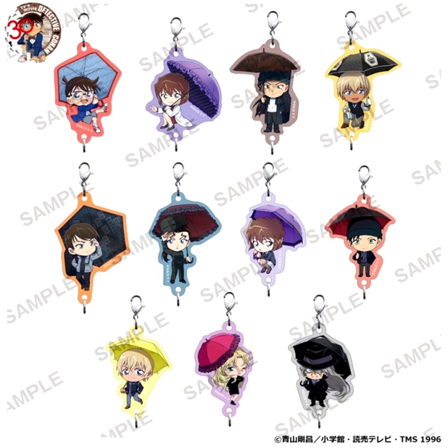 Detective Conan Tsunagacharm Connecting Charm Anniversary Umbrella ver. [NEW]