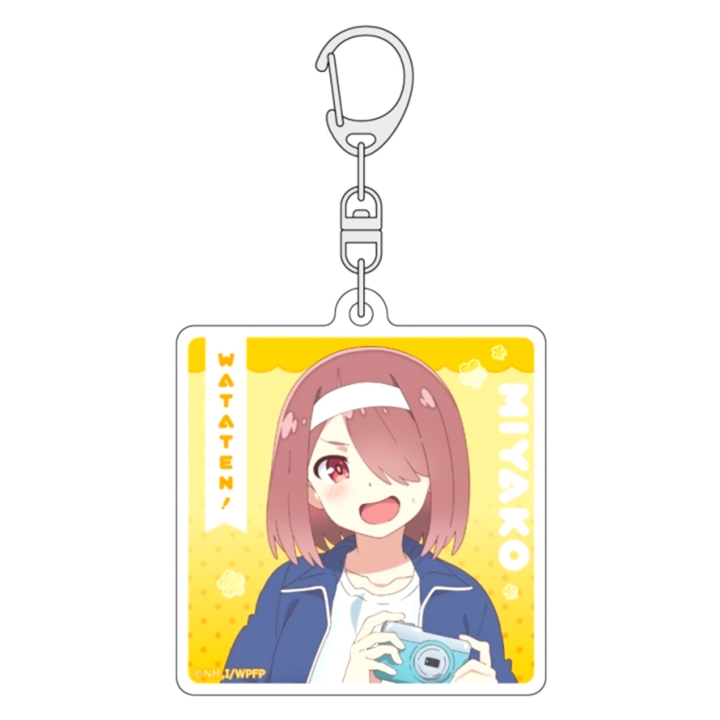 Wataten!: An Angel Flew Down to Me Precious Friends Newly Drawn Acrylic Keychain (Miyako Hoshino / Sports Day) [NEW]