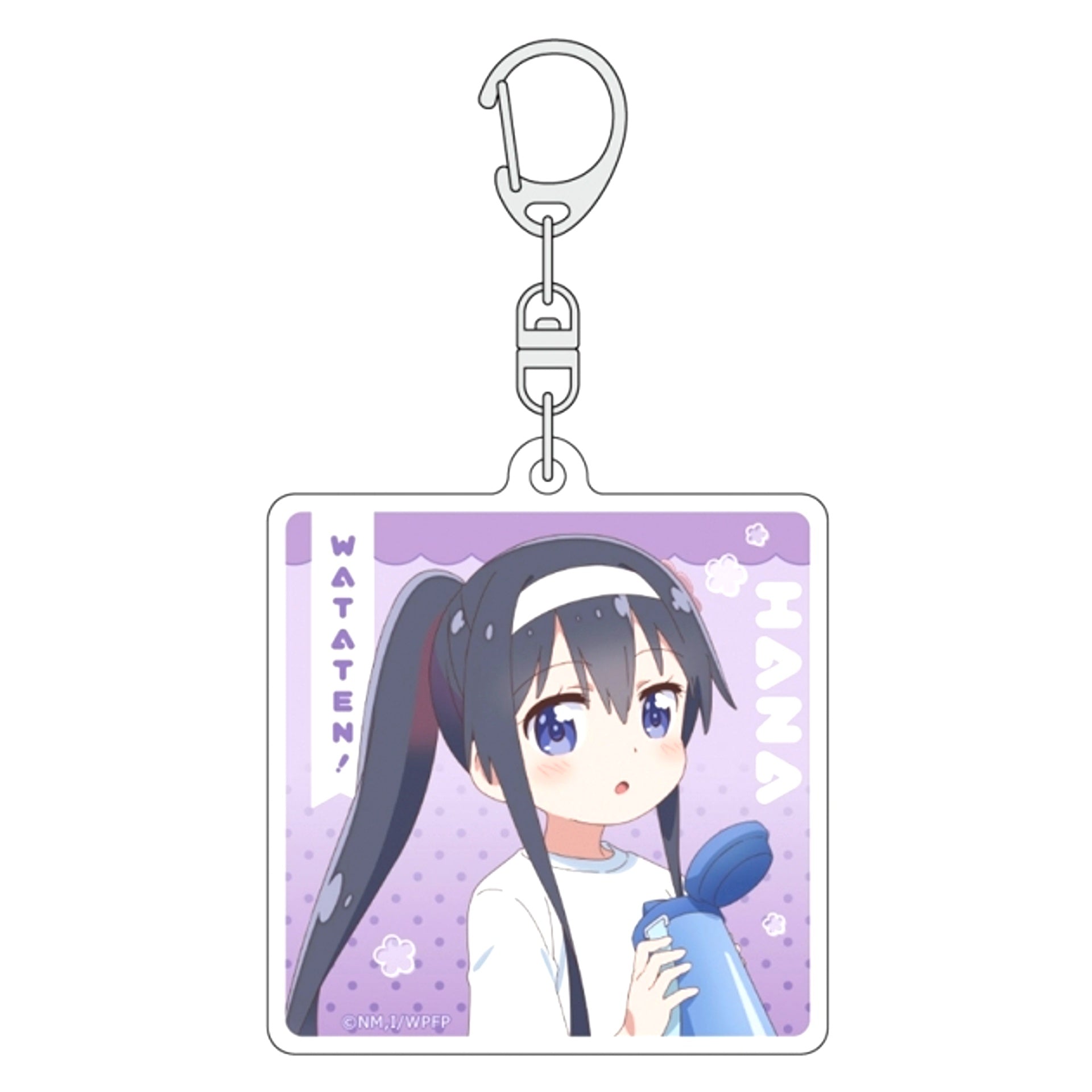 Wataten!: An Angel Flew Down to Me Precious Friends Newly Drawn Acrylic Keychain (Hana Shirosaki / Sports Day) [NEW]