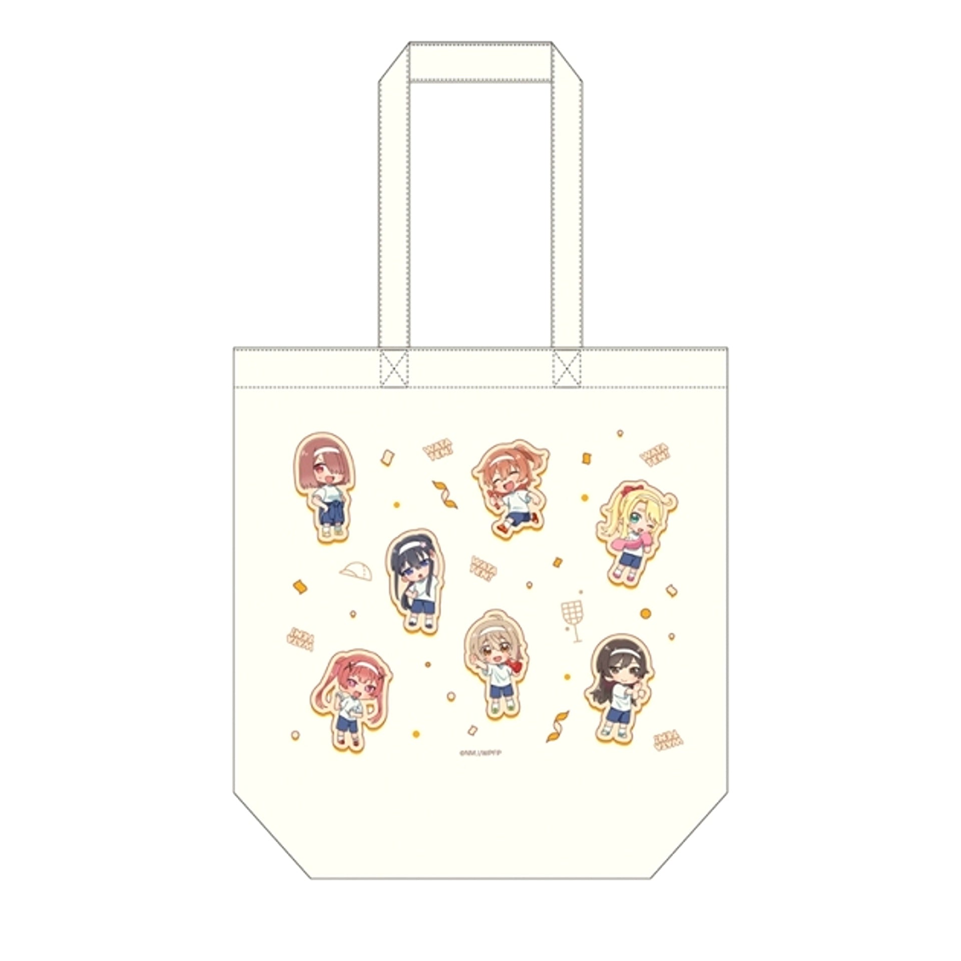 Wataten!: An Angel Flew Down to Me Precious Friends Tote Bag (Mini Character / Sports Day) [NEW]