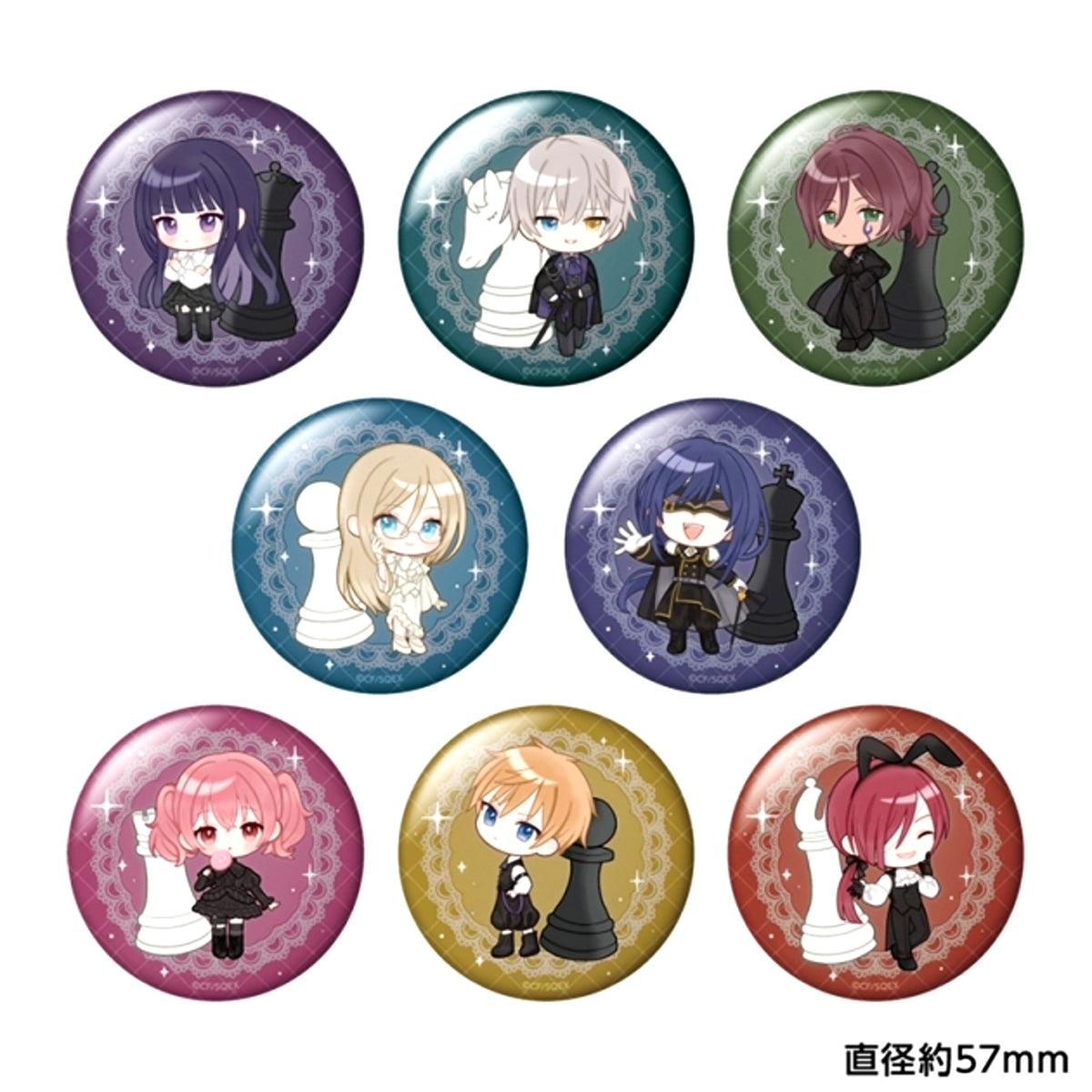 Inu x Boku SS Trading Matte Button Goods - Badge [NEW]