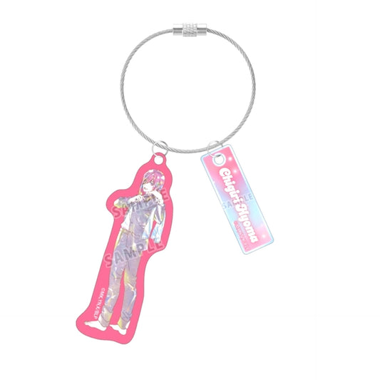 TV Anime Blue Lock Newly Drawn Hyoma Chigiri Morning Routine ver. Ani-Art KAWAII label Double Wire BIG Acrylic Keychain [NEW]
