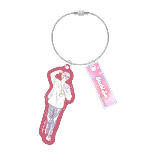 TV Anime Blue Lock Newly Drawn Sae Itoshi Morning Routine ver. Ani-Art KAWAII label Double Wire BIG Acrylic Keychain [NEW]