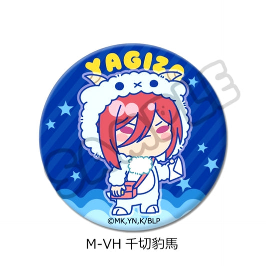 TV Anime Blue Lock Part 11 Round Button (57mm) M-VH (Hyoma Chigiri) Goods - Bache [NEW]